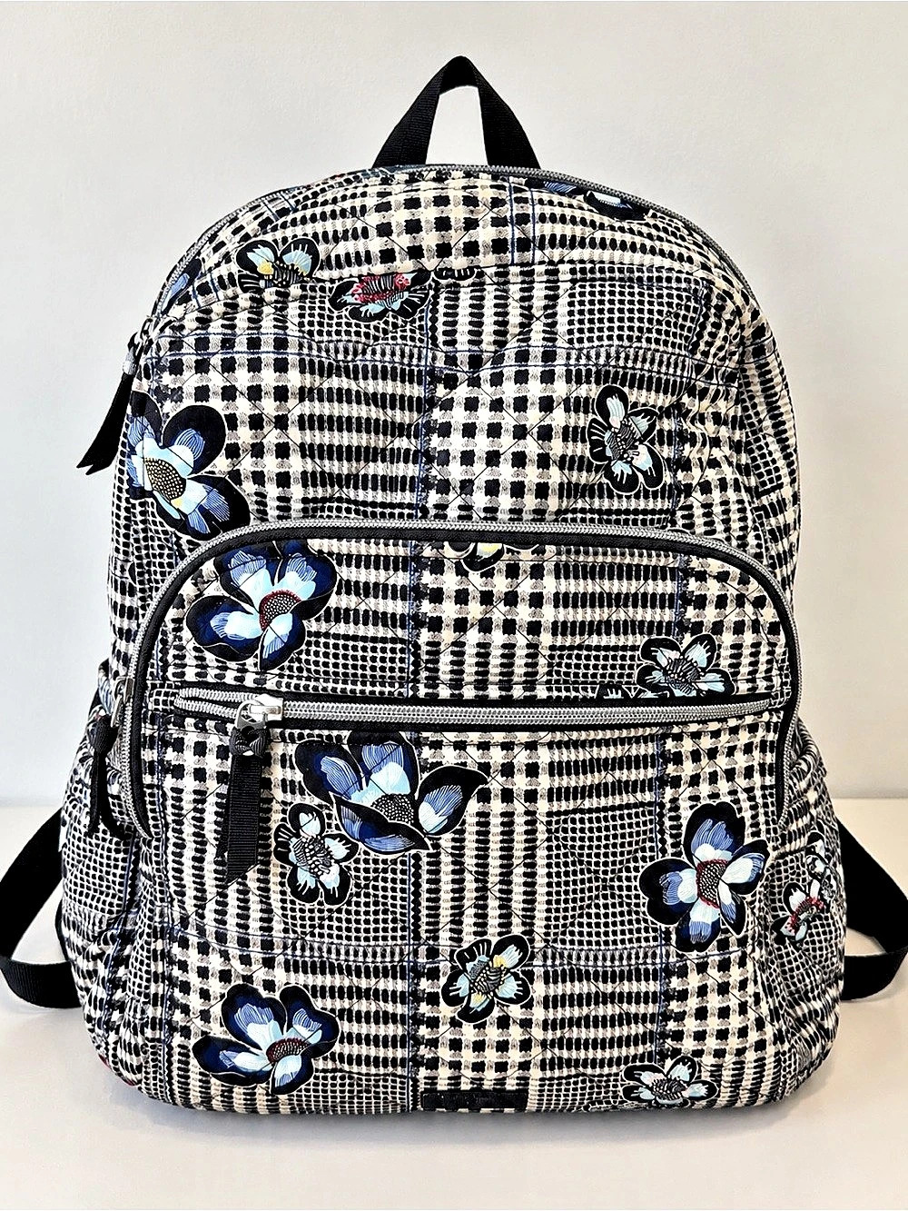 Vera Bradley Campus Backpack in Performance Twill - Paris Plaid